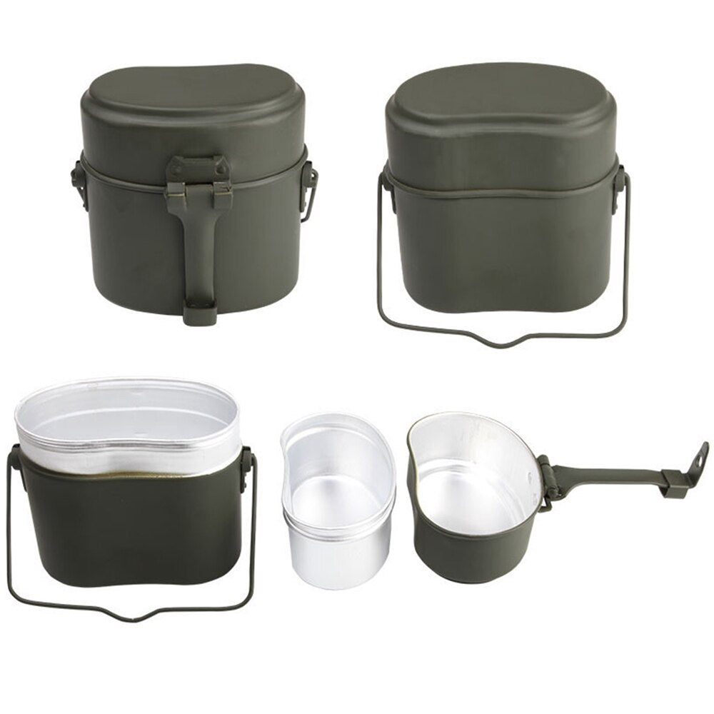 LANDGAP Germany Military Green Survival Cookware Set