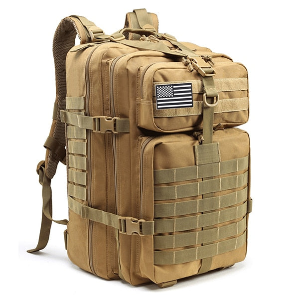 LANDGAP 50L Large Capacity Man Army Tactical Backpack | Military Assault Bag