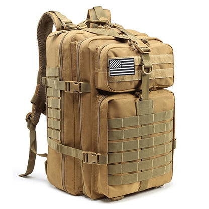 LANDGAP 50L Large Capacity Man Army Tactical Backpack | Military Assault Bag