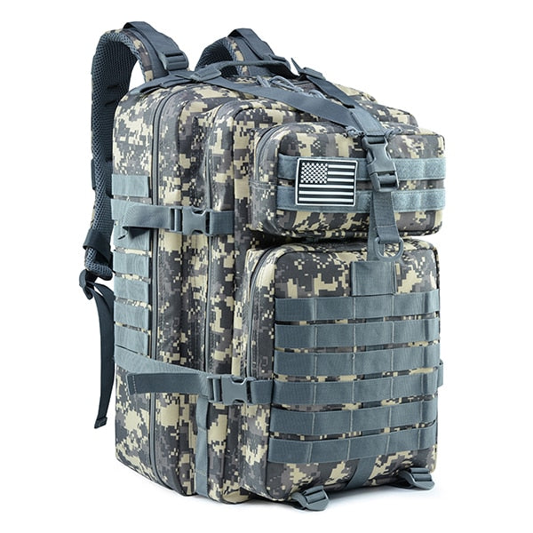 LANDGAP 50L Large Capacity Man Army Tactical Backpack | Military Assault Bag