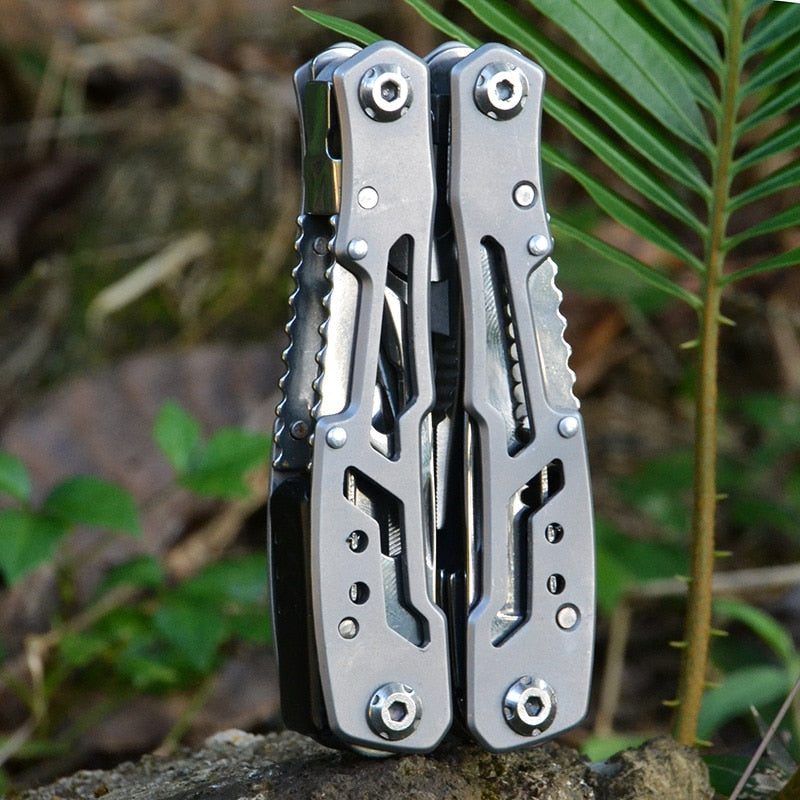 LANDGAP Multifunctional Folding Pliers Pocket Knife Multi-tool for Outdoor Survival and Emergency