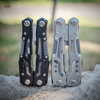 LANDGAP Multifunctional Folding Pliers Pocket Knife Multi-tool for Outdoor Survival and Emergency