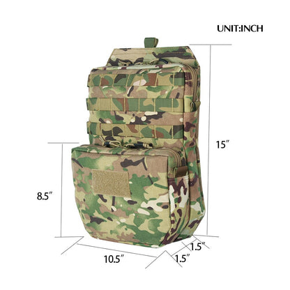 LANDGAP Tactical Hydration Bag for 3L Combat Hydration Pouch