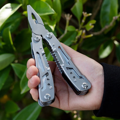 LANDGAP Multifunctional Folding Pliers Pocket Knife Multi-tool for Outdoor Survival and Emergency